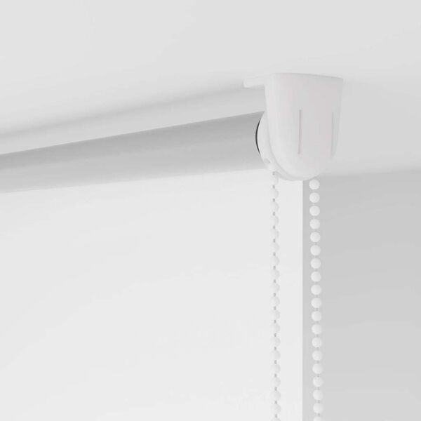 vidaXL Ρολέρ Μπλακάουτ Λευκό 95x130 εκ. Πλάτος υφάσματος 90,7 εκ.