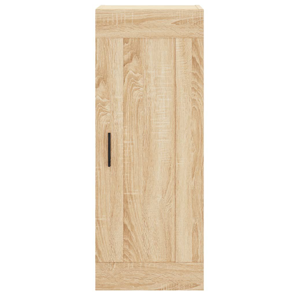 vidaXL Μπουφές Sonoma δρυς 34,5 x 34 x 180 εκ. από Επεξεργασμένο Ξύλο