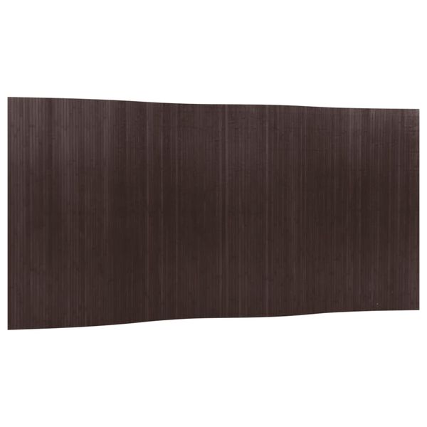 vidaXL Διαχωριστικό Δωματίου Σκούρο Καφέ 165 x 400 εκ. από Μπαμπού