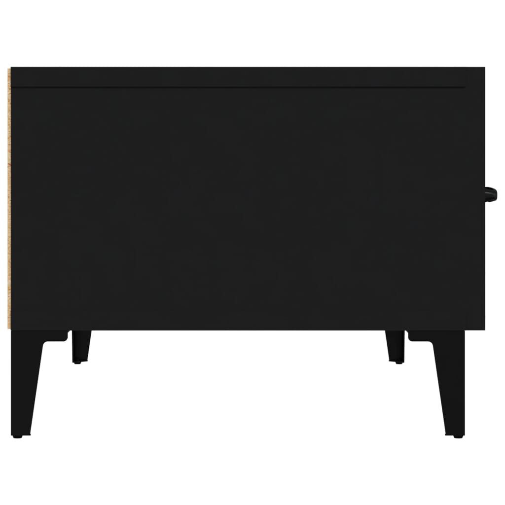 vidaXL Έπιπλο Τηλεόρασης Μαύρο 150x34,5x30 εκ. από Επεξεργασμένο Ξύλο