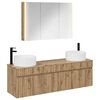 vidaXL &Sigma;&epsilon;&tau; &Nu;&tau;&omicron;&upsilon;&lambda;&alpha;&pi;&iota;ώ&nu; &Mu;&pi;ά&nu;&iota;&omicron;&upsilon; 4 pcs Artisan &Delta;&rho;&upsilon;&sigmaf; &Epsilon;&pi;&epsilon;&xi;&epsilon;&rho;&gamma;&alpha;&sigma;&mu;έ&nu;&omicron; &Xi;ύ&lambda;&omicron;