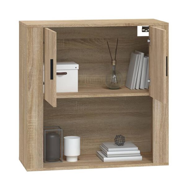 vidaXL Ντουλάπι Τοίχου Sonoma Δρυς 80x33x80 εκ. Επεξεργασμένο Ξύλο