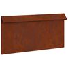 vidaXL &Phi;&rho;ά&kappa;&tau;&eta;&sigmaf; &sigma;&alpha;&lambda;&iota;&gamma;&kappa;&alpha;&rho;&iota;ώ&nu; &Sigma;&kappa; rusty 50 x 3,5 x 25 &epsilon;&kappa;