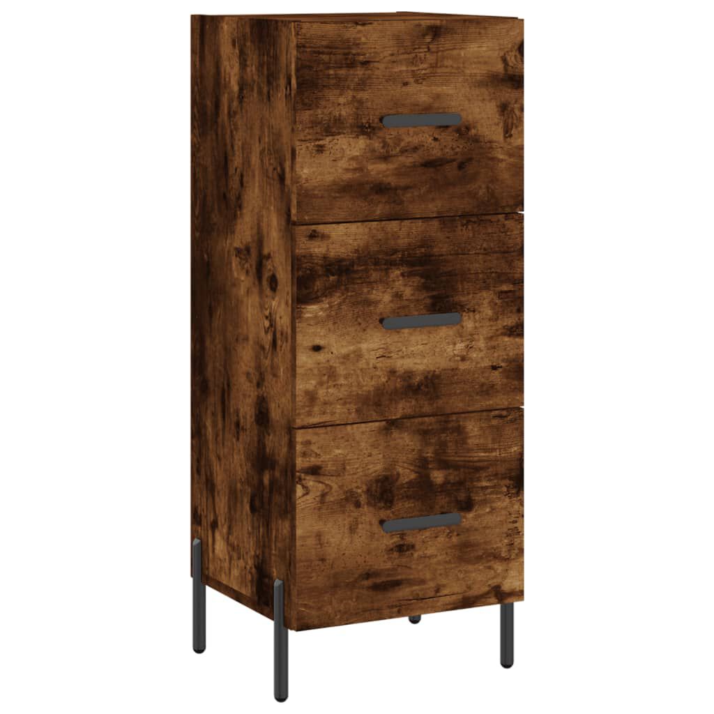 vidaXL Ντουλάπι Καπνιστή Δρυς 34,5 x 34 x 90 εκ. Επεξεργασμένο Ξύλο