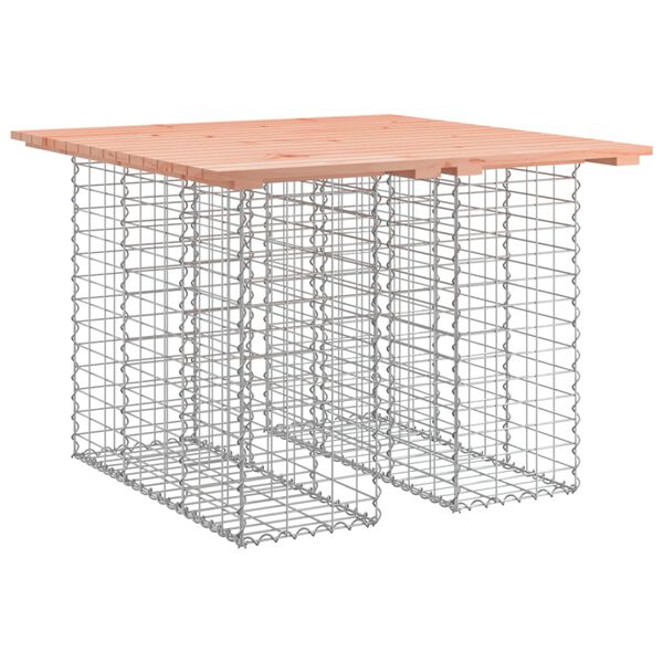 vidaXL Πάγκος Κήπου Συρματοκιβώτιο 100x102x72 εκ. Μασίφ Ψευδοτσούγκα