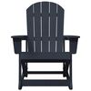 vidaXL Καρέκλες Ροκάντας Adirondack 2 pcs Ναυτικό μπλε HDPE