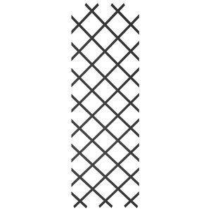 Nature Καφασωτό Κήπου Ανθρακί 50 x 150 εκ. από PVC