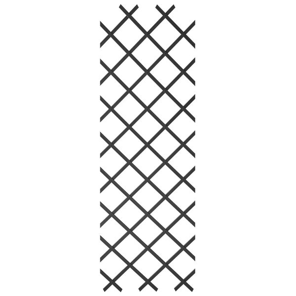Nature Καφασωτό Κήπου Ανθρακί 50 x 150 εκ. από PVC