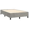 vidaXL &Kappa;&rho;&epsilon;&beta;ά&tau;&iota; Boxspring &mu;&epsilon; &Sigma;&tau;&rho;ώ&mu;&alpha; & LED &Alpha;&nu;.&Gamma;&kappa;&rho;&iota; 120x200 &epsilon;&kappa;. &Beta;&epsilon;&lambda;&omicron;ύ&delta;&iota;&nu;&omicron;
