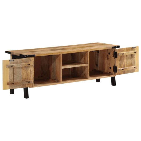 vidaXL Έπιπλο Τηλεόρασης 110 x 35 x 40 εκ. από Μασίφ Ξύλο Μάνγκο