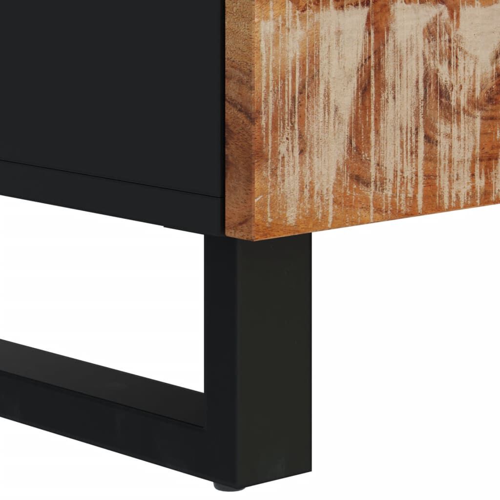 vidaXL Έπιπλο Τηλεόρασης 100x33x46εκ. Μασίφ Ανακυκλ. Ξύλο & Επεξ. Ξύλο