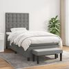 vidaXL &Kappa;&rho;&epsilon;&beta;ά&tau;&iota; Boxspring &mu;&epsilon; &Sigma;&tau;&rho;ώ&mu;&alpha; &Sigma;&kappa;&omicron;ύ&rho;&omicron; &Gamma;&kappa;&rho;&iota; 90x190 &epsilon;&kappa;. &Upsilon;&phi;&alpha;&sigma;&mu;ά&tau;&iota;&nu;&omicron;