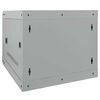 vidaXL Ντουλάπα δικτύου με αποθήκευση Γκρι 53 x 60 x 45 εκ Ατσάλι