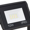 vidaXL Προβολέας LED με Λαβή Θερμό Λευκό 2 x 10 W