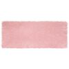 vidaXL Ψεύτικο Δέρμα Προβάτου Χαλί Ροζ 80 x 200 cm Πολυεστέρας