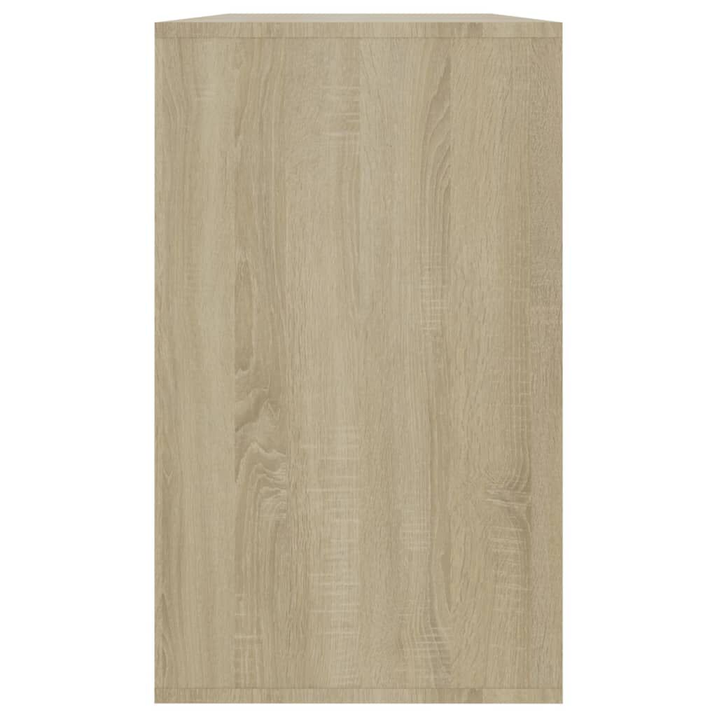 vidaXL Βοηθητικό Ντουλάπι Sonoma Δρυς 120x41x75εκ Επεξεργασμένο Ξύλο