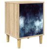 vidaXL &Kappa;&omicron;&mu;&omicron;&delta;ί&nu;&omicron; RAALTE Sonoma &Delta;&rho;&upsilon;&sigmaf; 36 x 33 x 50 &epsilon;&kappa;. &Epsilon;&pi;&epsilon;&xi;&epsilon;&rho;&gamma;&alpha;&sigma;&mu;έ&nu;&omicron; &Xi;ύ&lambda;&omicron;