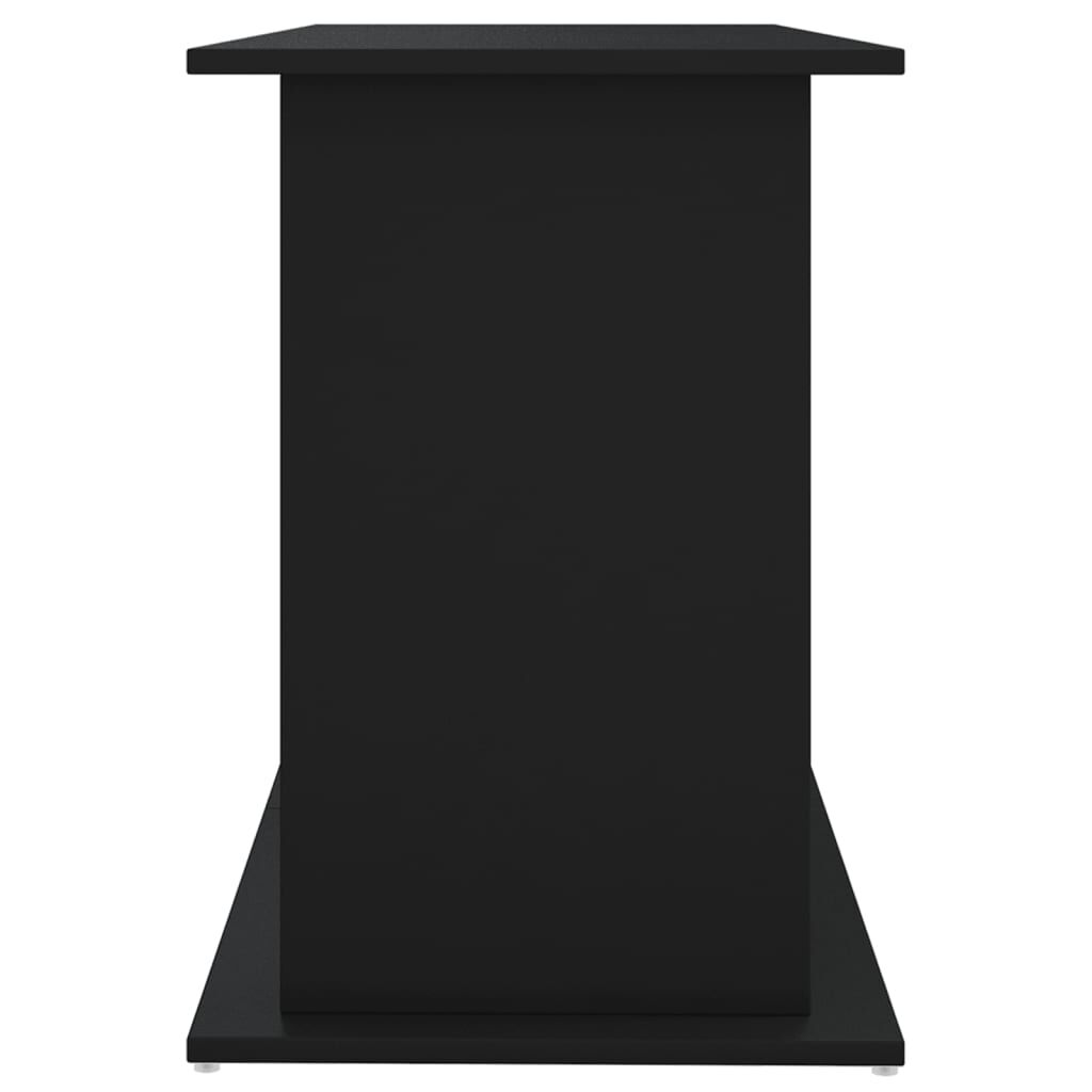 vidaXL Βάση Ενυδρείου Μαύρη 121 x 41 x 58 εκ. από Επεξεργασμένο Ξύλο