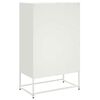 vidaXL Ντουλάπι Λευκό 68x39x111,5 εκ. από Χάλυβα