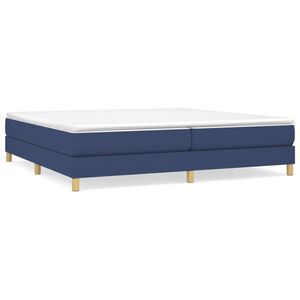 vidaXL &Kappa;&rho;&epsilon;&beta;ά&tau;&iota; Boxspring &mu;&epsilon; &Sigma;&tau;&rho;ώ&mu;&alpha; &Mu;&pi;&lambda;&epsilon; 200x200 &epsilon;&kappa;. &Upsilon;&phi;&alpha;&sigma;&mu;ά&tau;&iota;&nu;&omicron;