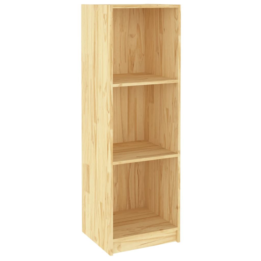 vidaXL Βιβλιοθήκη/Διαχωριστικό Χώρου 36x33x110 εκ. Μασίφ Ξύλο Πεύκου