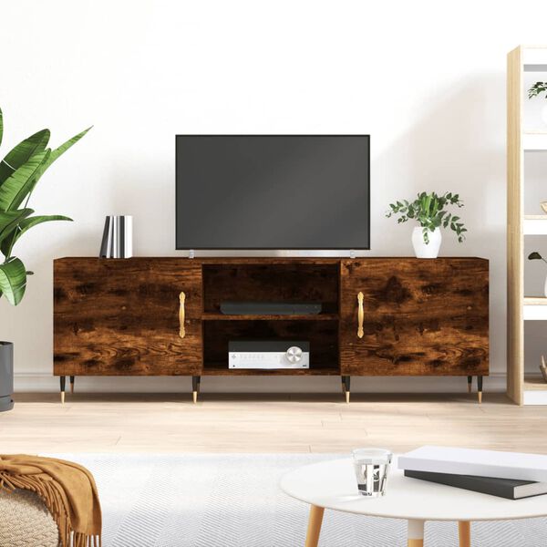 vidaXL Έπιπλο Τηλεόρασης Καπνιστή Δρυς 150x30x50 εκ. Επεξ. Ξύλο