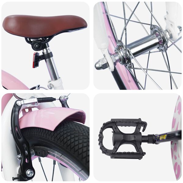 vidaXL &Pi;&alpha;&iota;&delta;&iota;&kappa;ό &Pi;&omicron;&delta;ή&lambda;&alpha;&tau;&omicron; 18 ί&nu;&tau;&sigma;&epsilon;&sigmaf; &gamma;&iota;&alpha; 5-7 &epsilon;&tau;ώ&nu; &Alpha;&pi;&alpha;&lambda;ό &Rho;&omicron;&zeta;