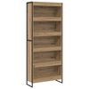 vidaXL &Beta;&iota;&beta;&lambda;&iota;&omicron;&theta;ή&kappa;&eta; 80 x 30 x 189,5 &epsilon;&kappa; &Epsilon;&pi;&epsilon;&xi;&epsilon;&rho;&gamma;&alpha;&sigma;&mu;έ&nu;&omicron; &Xi;ύ&lambda;&omicron;