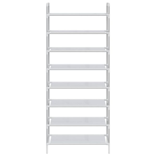 vidaXL &Pi;&alpha;&pi;&omicron;&upsilon;&tau;&sigma;&omicron;&theta;ή&kappa;&eta; &mu;&epsilon; 8 &Rho;ά&phi;&iota;&alpha; &Alpha;&sigma;&eta;&mu;ί &alpha;&pi;ό &Mu;έ&tau;&alpha;&lambda;&lambda;&omicron; &kappa;&alpha;&iota; Ύ&phi;&alpha;&sigma;&mu;&alpha; Non Woven