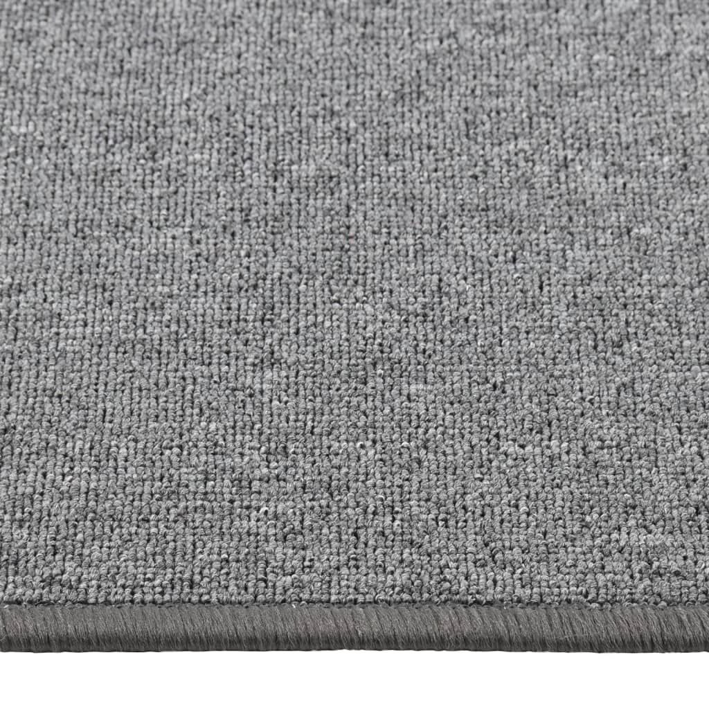 vidaXL Χαλί Διάδρομος Σκούρο Γκρι 50 x 200 εκ.
