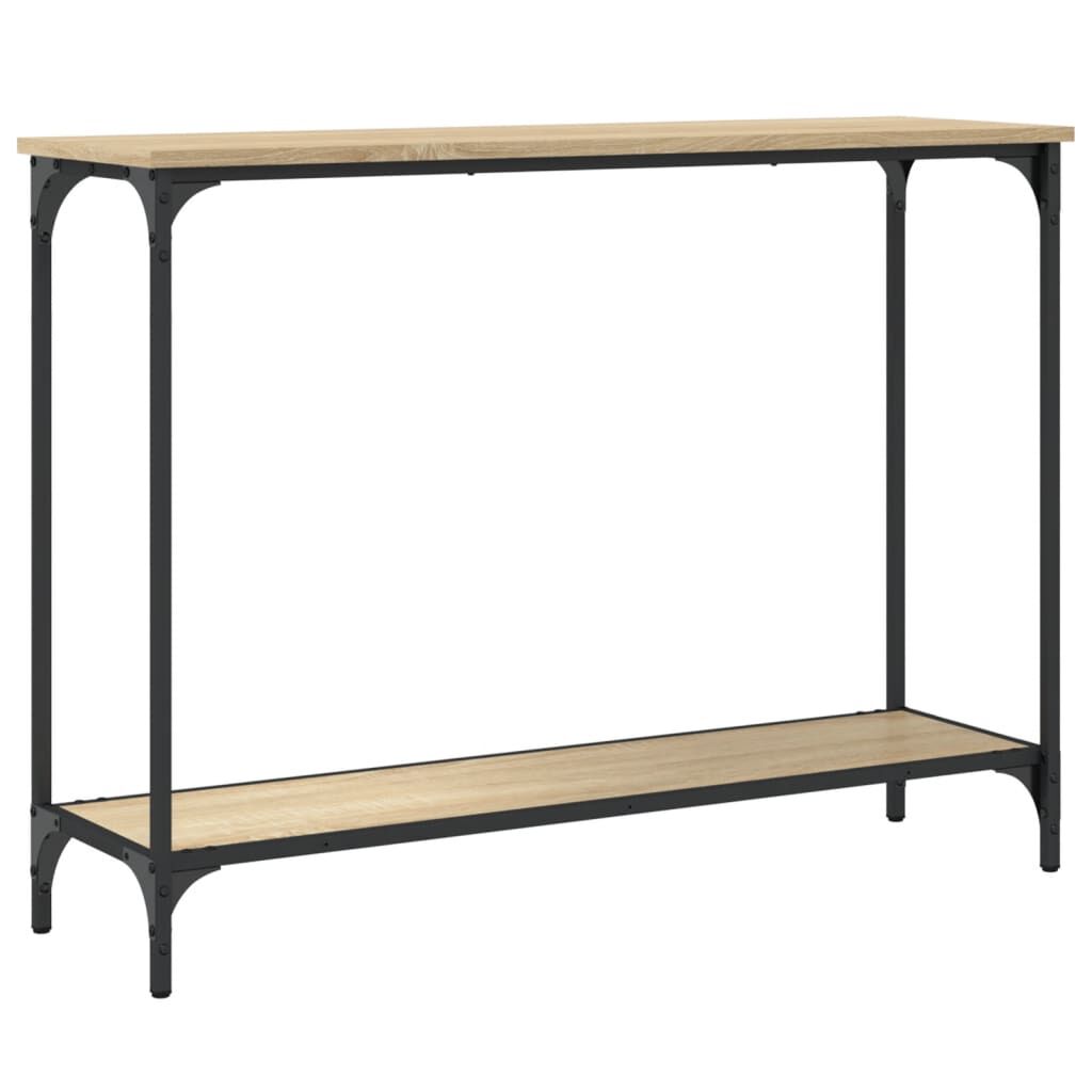 vidaXL Τραπέζι Κονσόλα Sonoma Δρυς 101x30,5x75 εκ. Επεξεργασμένο Ξύλο