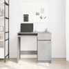 vidaXL Γραφείο Γκρι Σκυροδέματος 86x49x76 εκ. Επεξεργασμένο Ξύλο