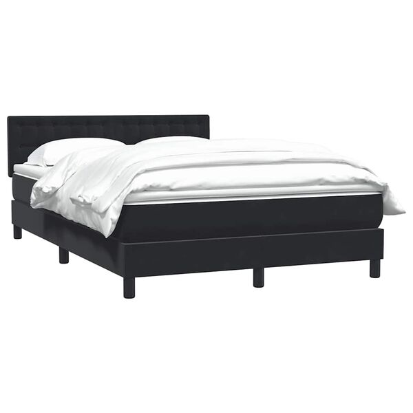 vidaXL &Kappa;&rho;&epsilon;&beta;ά&tau;&iota; Boxspring &mu;&epsilon; &Sigma;&tau;&rho;ώ&mu;&alpha; &Mu;&alpha;ύ&rho;&omicron; 1140x210 &epsilon;&kappa;. &Beta;&epsilon;&lambda;&omicron;ύ&delta;&iota;&nu;&omicron;