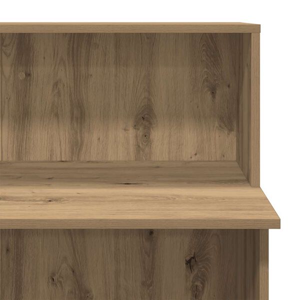 vidaXL Γραφείο υποδοχής 100x50x103,5 εκ. Επεξεργασμένο Ξύλο