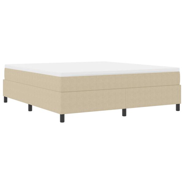 vidaXL Κρεβάτι με ελατήρια Γκρι Πράσινο 180 x 200 cm Βελούδο