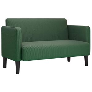 vidaXL &Kappa;&alpha;&nu;&alpha;&pi;έ&sigmaf; Loveseat &Sigma;&kappa;&omicron;ύ&rho;&omicron; &Pi;&rho;ά&sigma;&iota;&nu;&omicron; 109 &epsilon;&kappa;. ύ&phi;&alpha;&sigma;&mu;&alpha; Corduroy