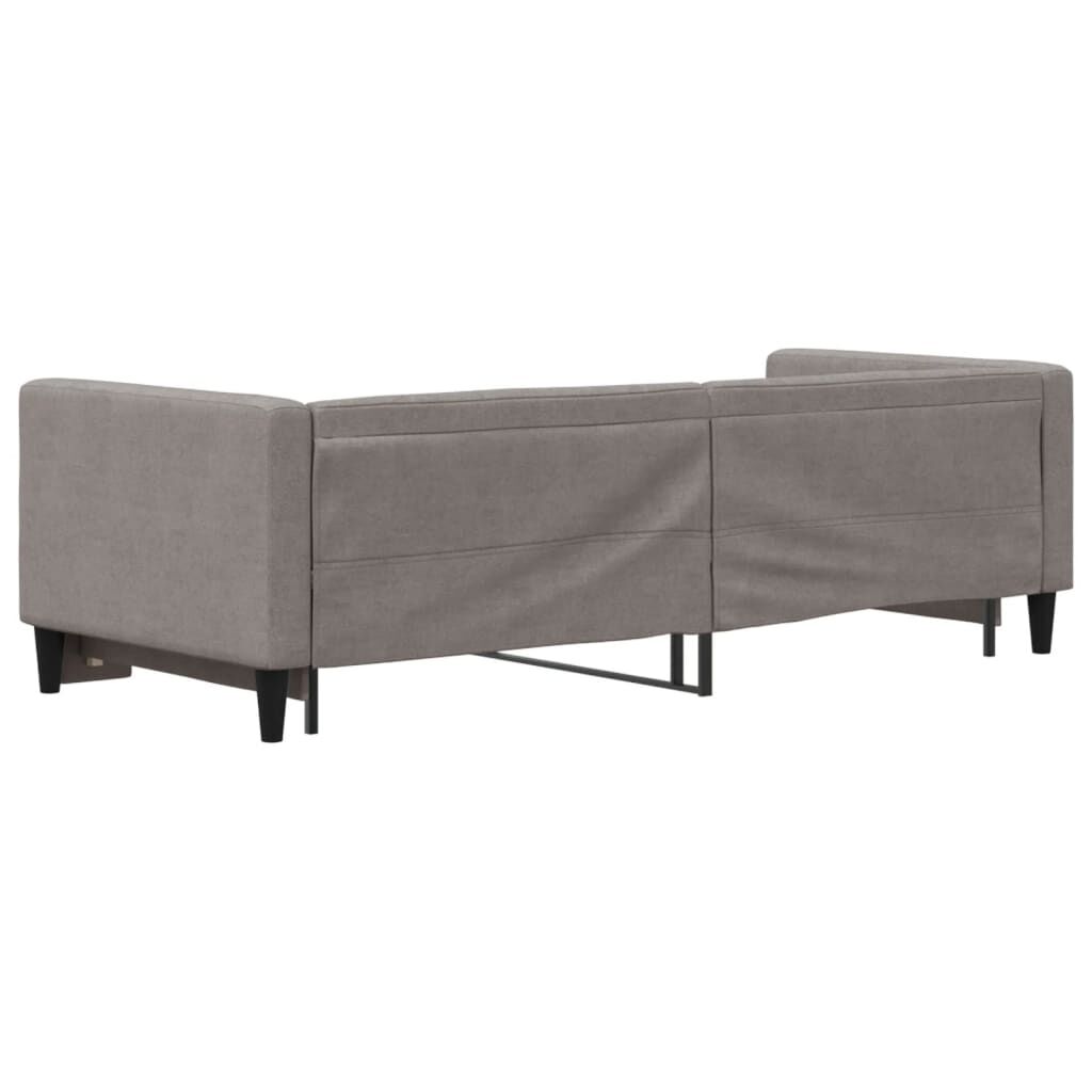 vidaXL Καναπές Κρεβάτι Συρόμενος Taupe 80 x 200 εκ. Υφασμάτινος