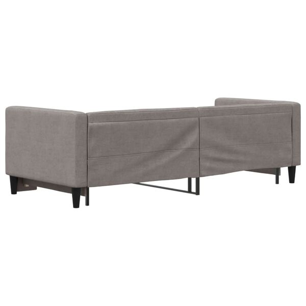 vidaXL Καναπές Κρεβάτι Συρόμενος Taupe 80 x 200 εκ. Υφασμάτινος