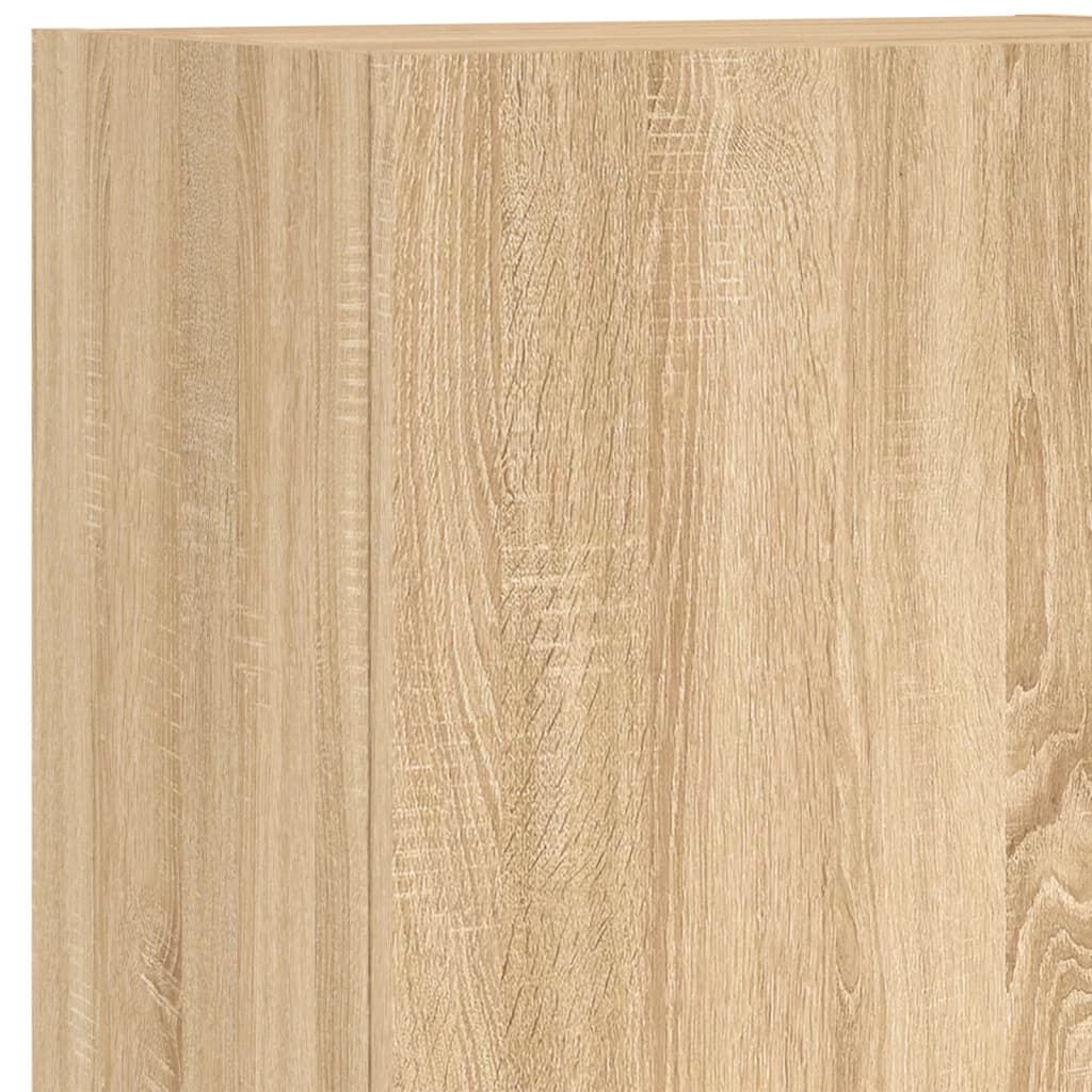vidaXL Έπιπλο Τοίχου Τηλεόρασης Sonoma Δρυς 40,5x30x102 εκ. Επεξ. Ξύλο