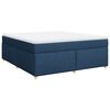 vidaXL &Kappa;&rho;&epsilon;&beta;ά&tau;&iota; Boxspring &mu;&epsilon; &Sigma;&tau;&rho;ώ&mu;&alpha; &Mu;&pi;&lambda;&epsilon; 180x200 &epsilon;&kappa;. &Upsilon;&phi;&alpha;&sigma;&mu;ά&tau;&iota;&nu;&omicron;