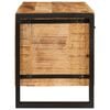 vidaXL Ντουλάπα Παπουτσιών Καφέ 90 x 38 x 45 εκ. Μασίφ ξύλο μάνγκο