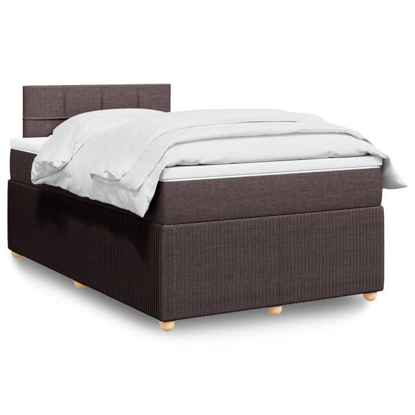 vidaXL &Kappa;&rho;&epsilon;&beta;ά&tau;&iota; Boxspring &mu;&epsilon; &Sigma;&tau;&rho;ώ&mu;&alpha; &Sigma;&kappa;&omicron;ύ&rho;&omicron; &Kappa;&alpha;&phi;έ 120x190 &epsilon;&kappa; &Upsilon;&phi;&alpha;&sigma;&mu;ά&tau;&iota;&nu;&omicron;