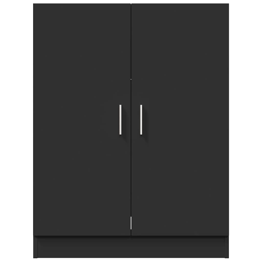 vidaXL Ντουλάπι Πλυντηρίου Μαύρο 71 x 71,5 x 91,5 εκ.