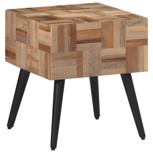 vidaXL Τραπεζάκι Βοηθητικό 40 x 40 x 45 εκ. Μασίφ Ανακυκλωμένο Teak