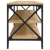 vidaXL Έπιπλο Τηλεόρασης Sonoma Δρυς 160x40x50 εκ. Επεξ. Ξύλο