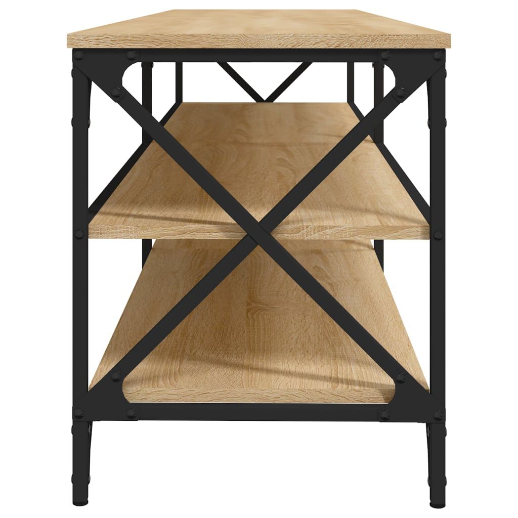 vidaXL Έπιπλο Τηλεόρασης Sonoma Δρυς 160x40x50 εκ. Επεξ. Ξύλο