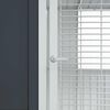 vidaXL Κλουβί Πουλιών με αποθήκευση Ανθρακί 215 x 112 x 141 εκ.