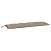 vidaXL &Mu;&alpha;&xi;&iota;&lambda;ά&rho;&iota; &Pi;ά&gamma;&kappa;&omicron;&upsilon; &Kappa;ή&pi;&omicron;&upsilon; Taupe 150x50x7 &epsilon;&kappa;. Ύ&phi;&alpha;&sigma;&mu;&alpha; Oxford