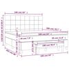 vidaXL &Kappa;&rho;&epsilon;&beta;ά&tau;&iota; Boxspring &mu;&epsilon; &Sigma;&tau;&rho;ώ&mu;&alpha; &Alpha;&nu;. &Pi;&rho;ά&sigma;&iota;&nu;&omicron; 160x200&epsilon;&kappa; &Upsilon;&phi;&alpha;&sigma;&mu;ά&tau;&iota;&nu;&omicron;