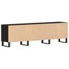 vidaXL Ντουλάπι TV Μαύρη δρυς 150 x 30 x 44.5 εκ. Επεξεργασμένο ξύλο